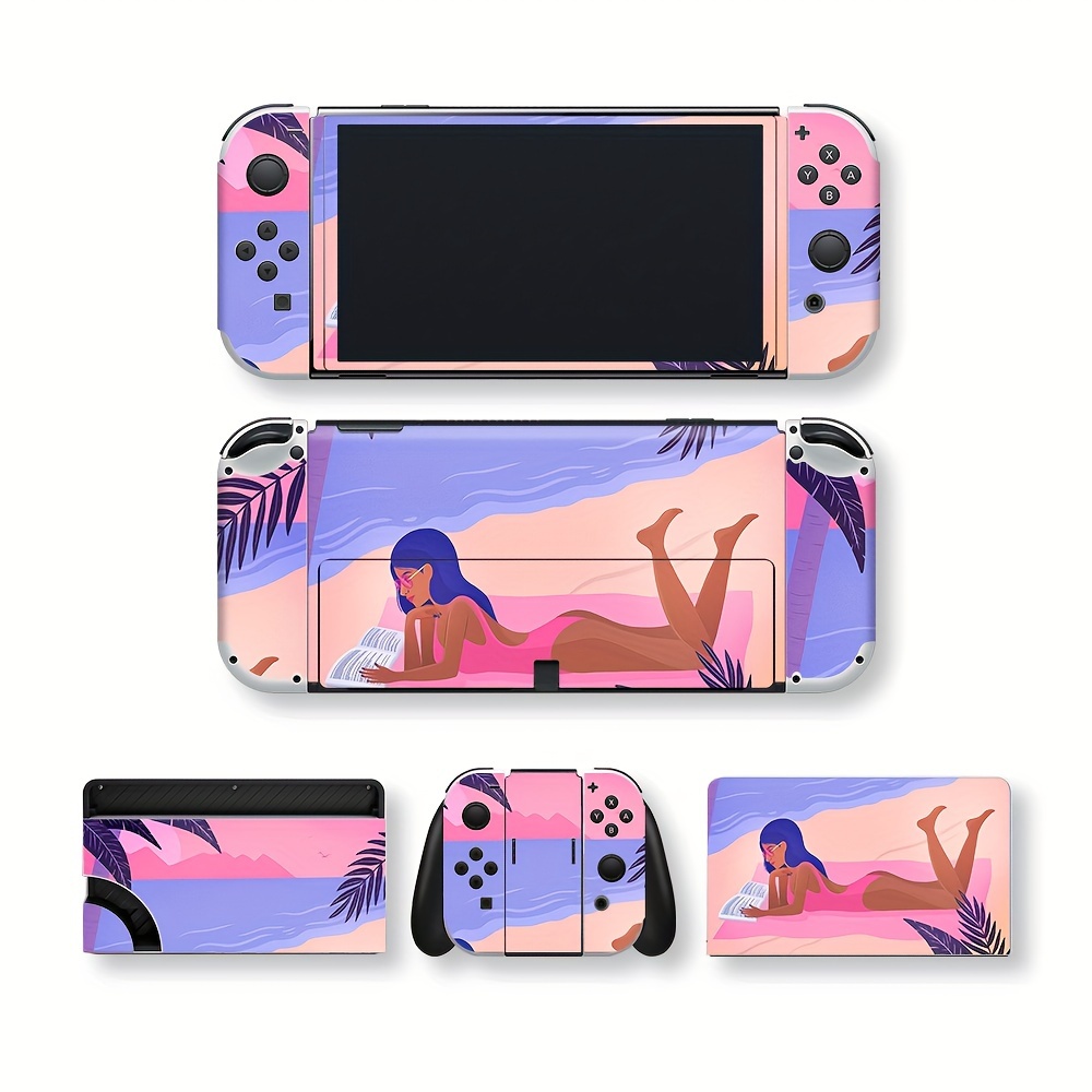 Skin Decal Stickers Per Switch Oled, Anime Protector Wrap Cover Cover  Protettiva Set Completo Console Dock - Elettronica - Temu Italy