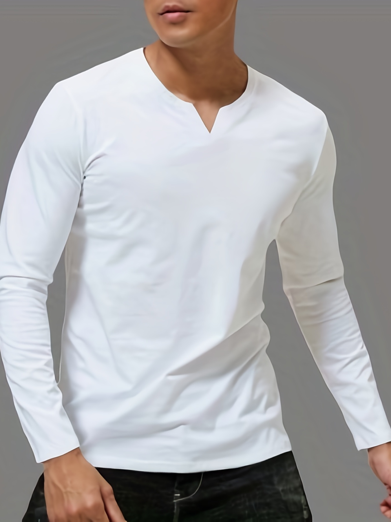 Zip Shirt Neck Long Sleeve T shirt Casual Every - Temu Canada