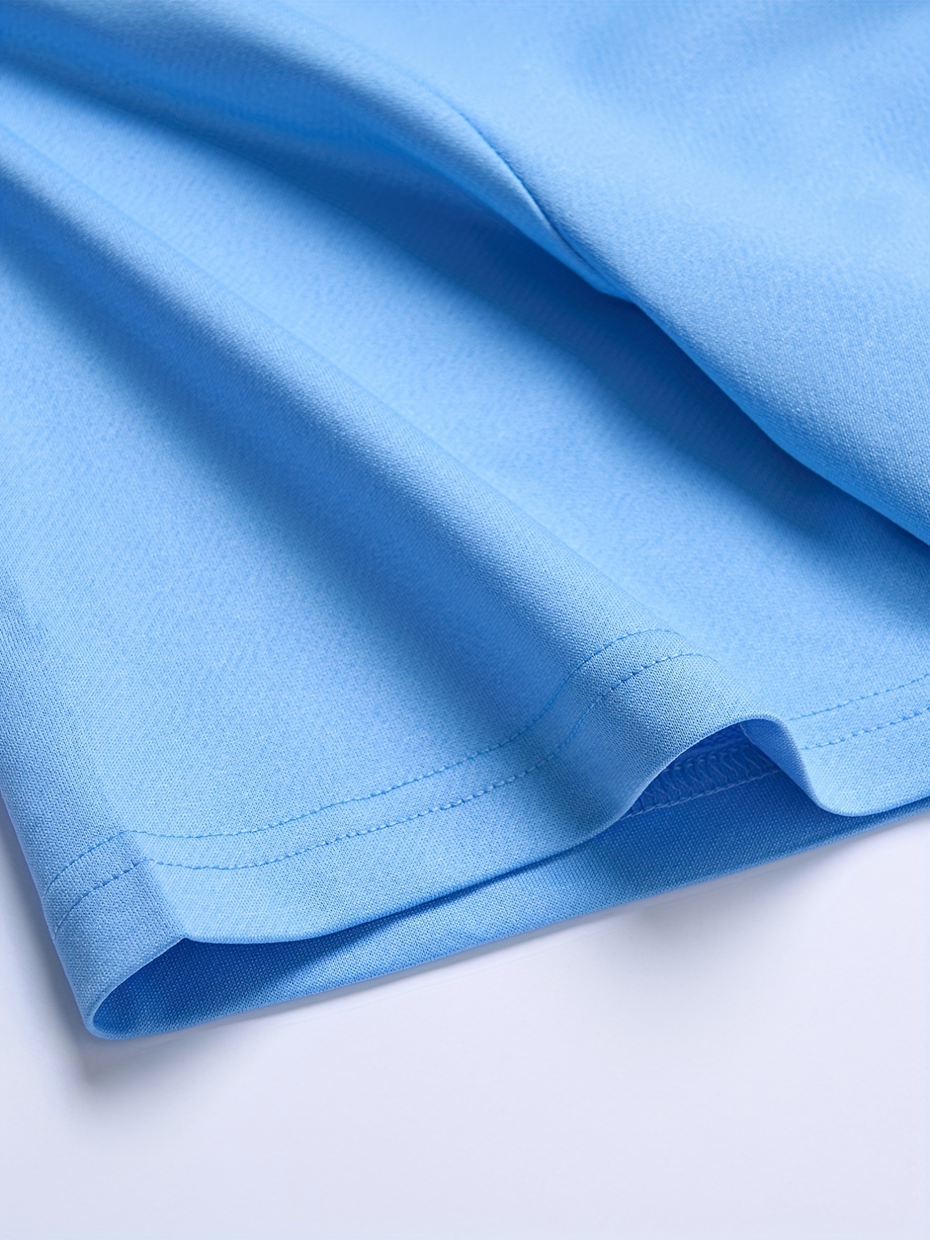 Silk Dice Shirt Blue