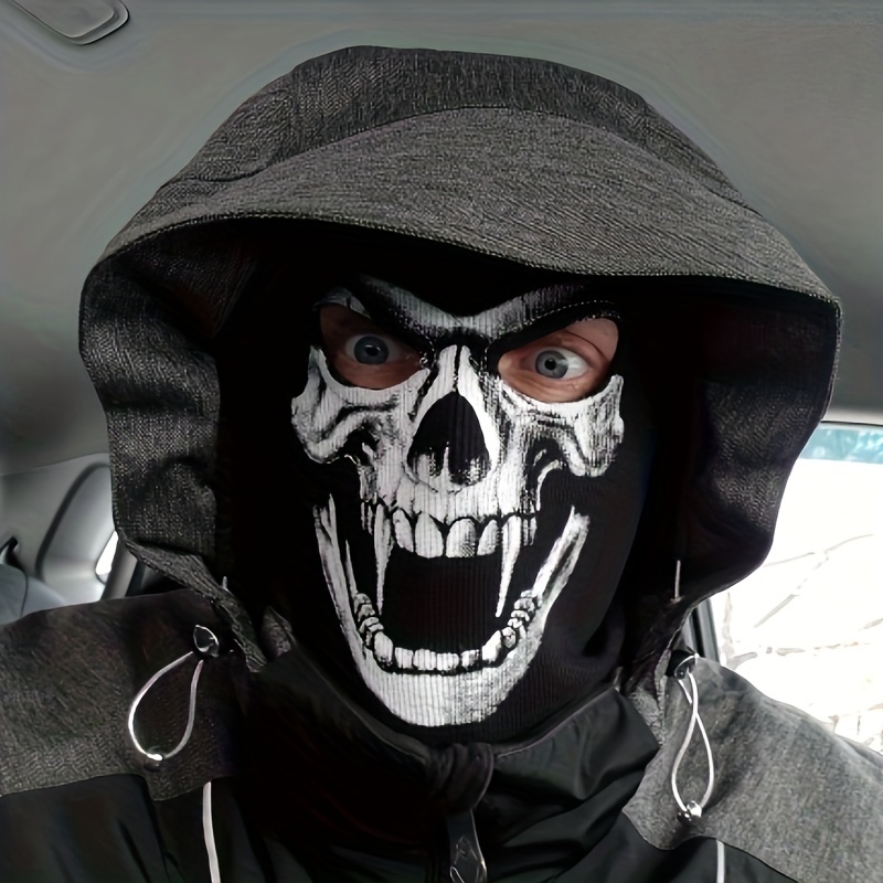 Scary Skull Balaclava Mask for Halloween Cosplay