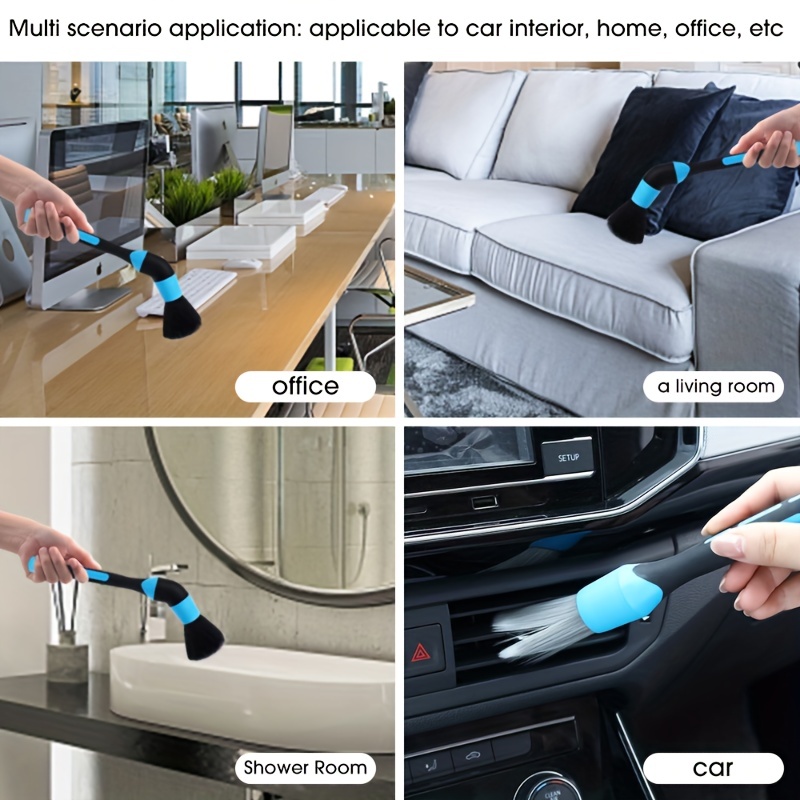 4 style Universal Car Interior Detail Cleaning Brush Set - Temu