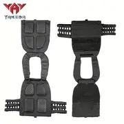 yakeda tactical weighted vest adjustable quick release buckle for men and women boost your fitness workout training and running details 3