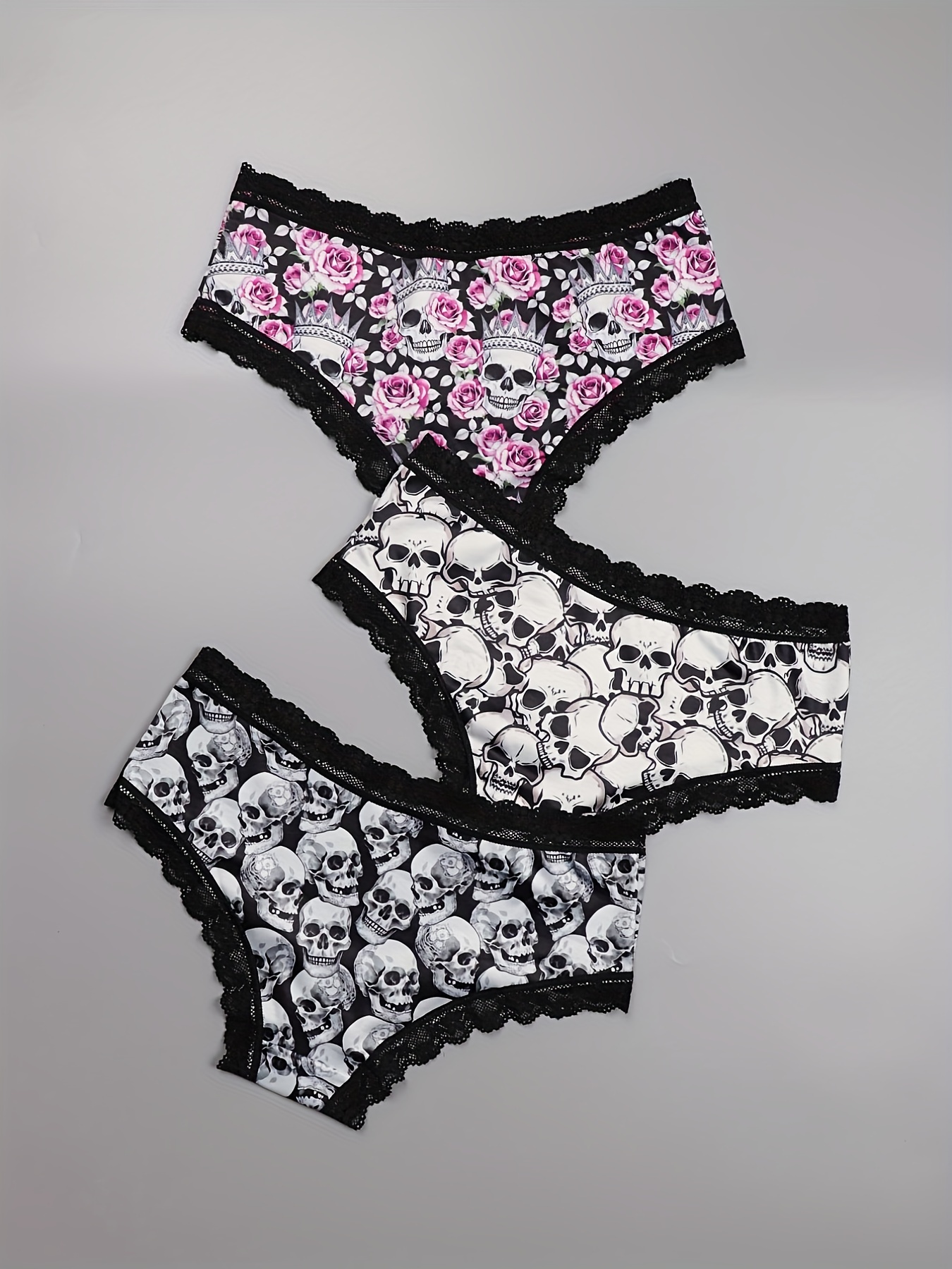 Vs Panties for Women Low-waist Pieces Underwear Print 1 Sexy Women