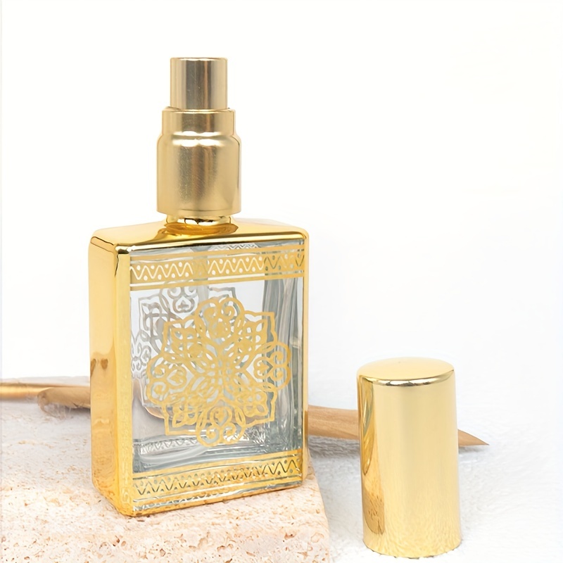 1Pc 15ml Refillable Perfume Bottle Glass Empty Spray Bottle Portable Mini Travel
