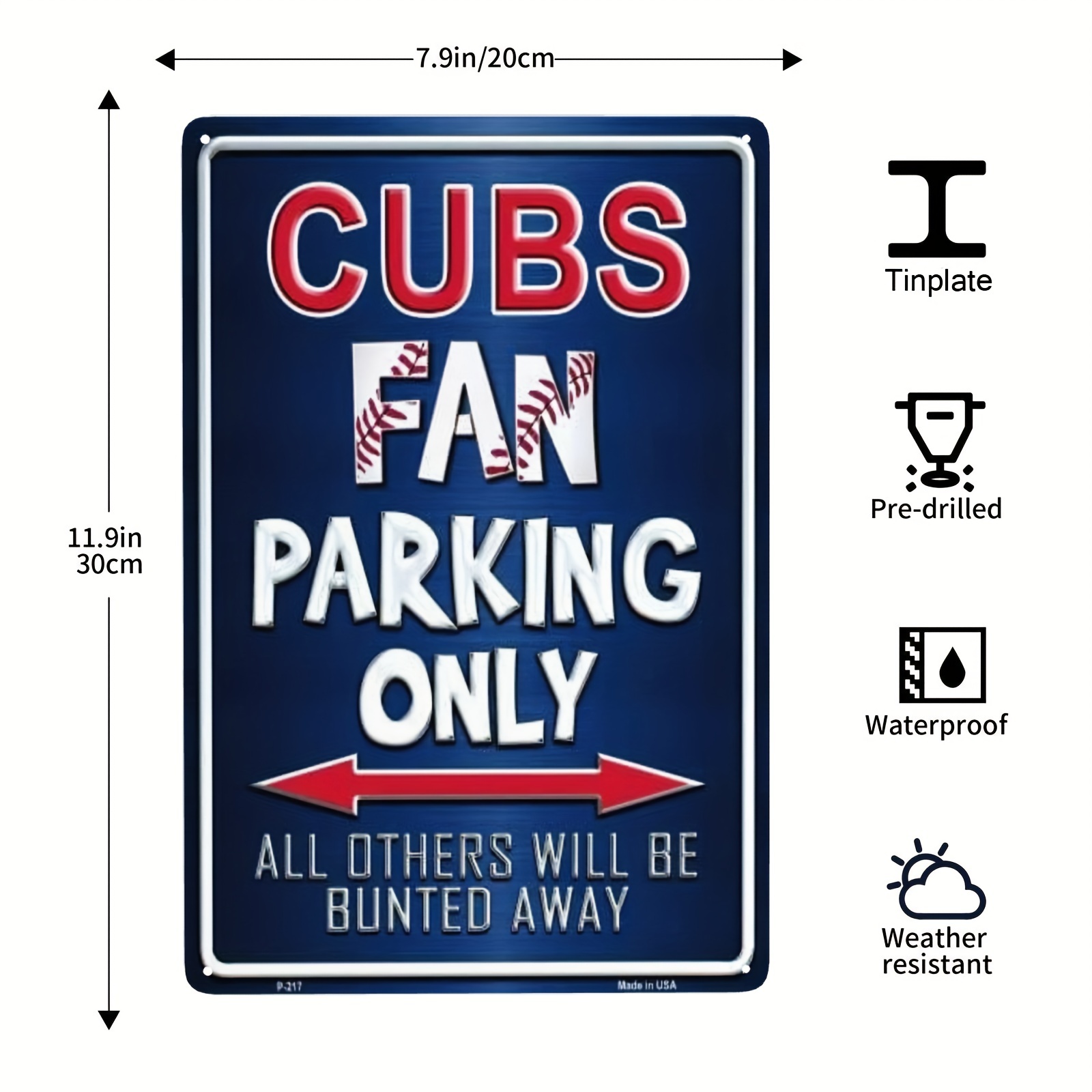 Official Chicago Cubs Wall Decorations, Cubs Signs, Posters, Tavern Signs