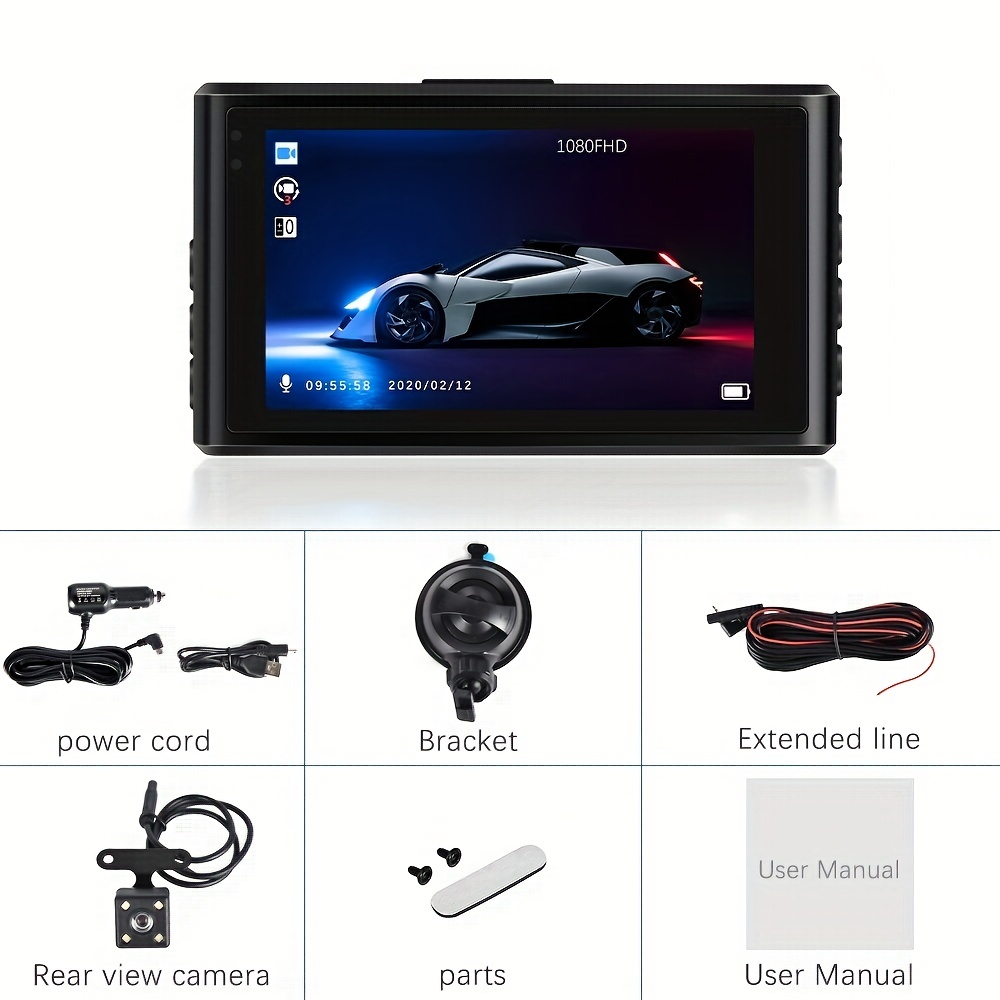 Newest Special Bracket Rearview Mirror car dvr recorder dash cam