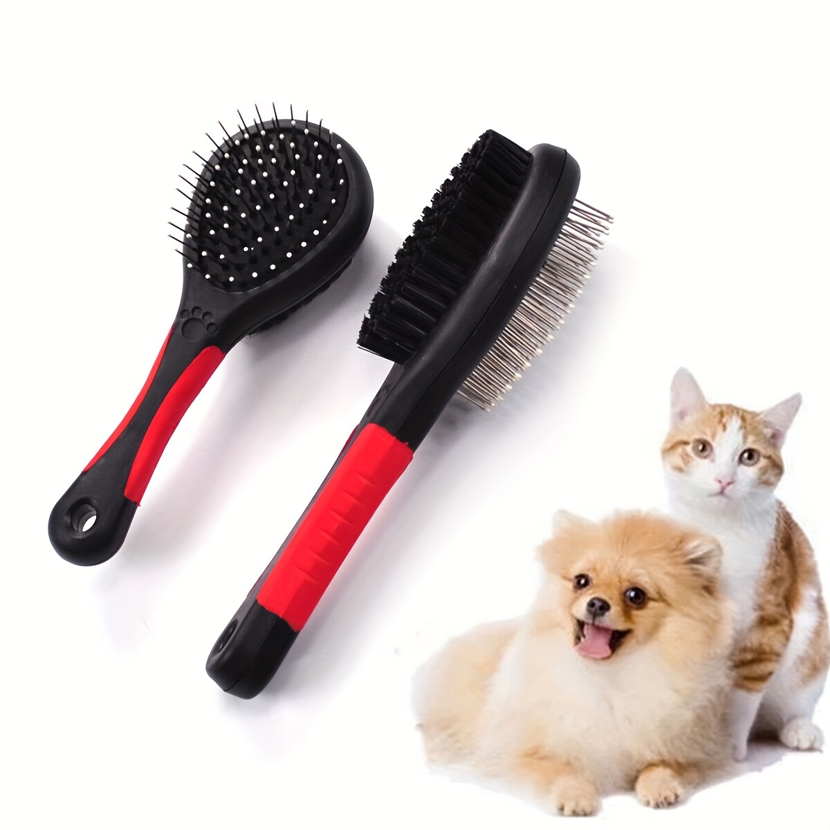 Double Sided Pet Brush | RexiPets, Small