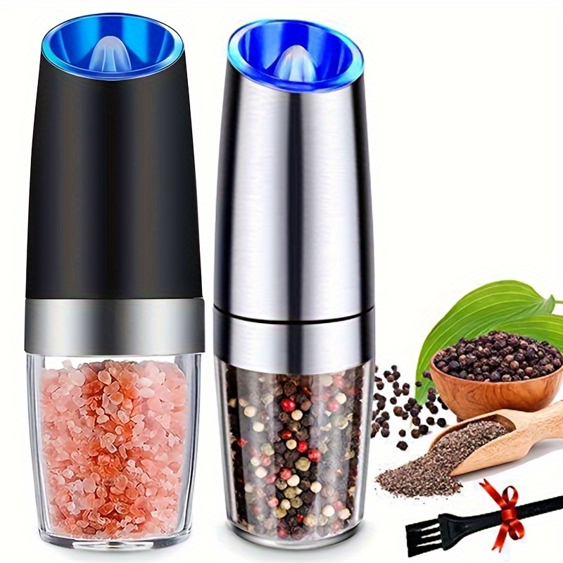 Gravity Electric Pepper Grinder Salt Or Pepper Grinder And - Temu