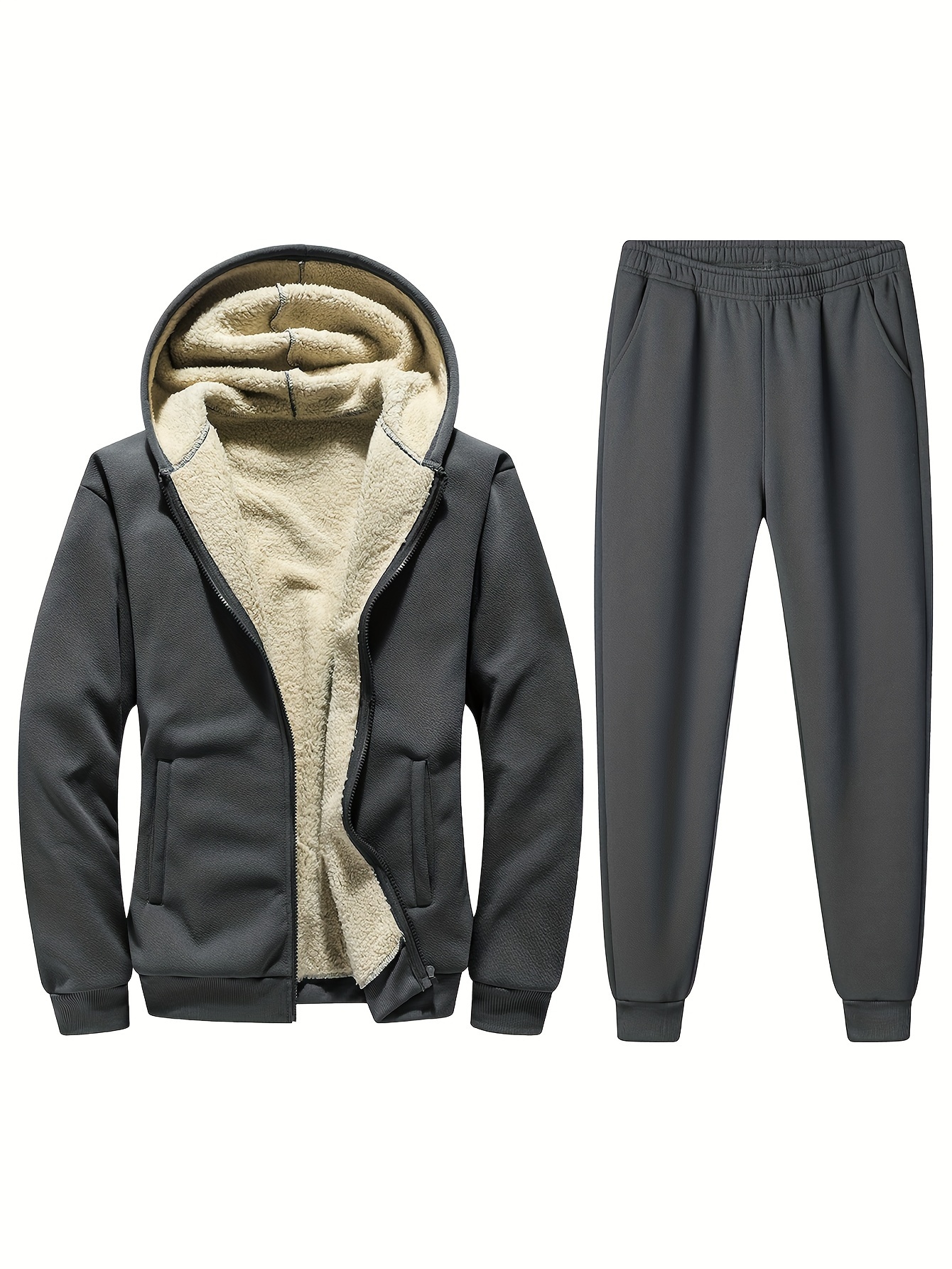 Fleece lined tracksuit discount pants