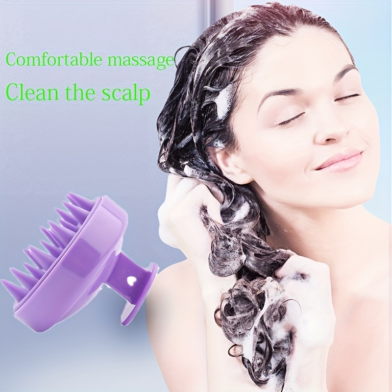 Cepillo masajeador y exfoliante para el cuero cabelludo - ideal para caspa!