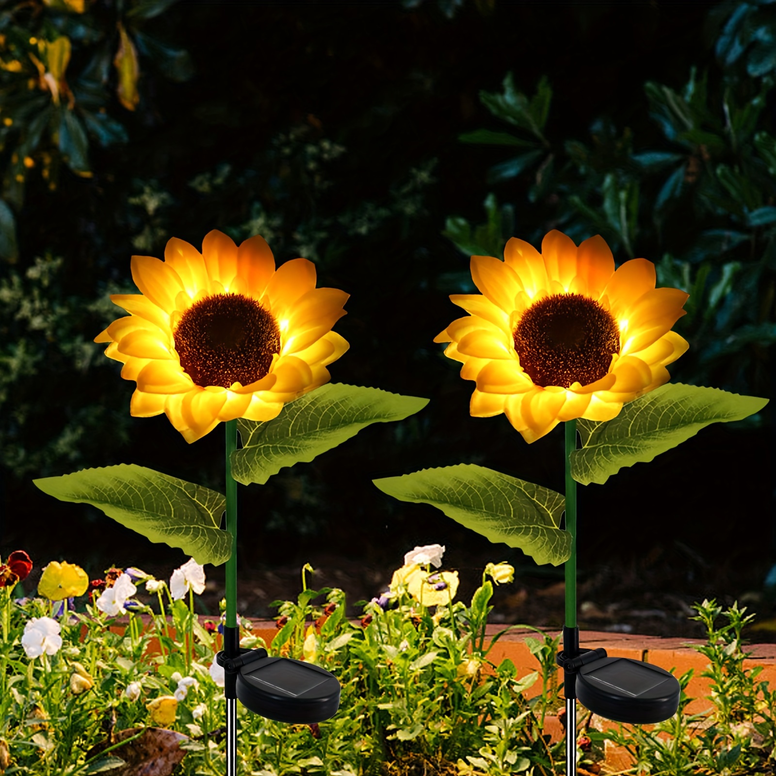 XL Solar-Blumen Flowers 3er-Set jetzt bei  bestellen