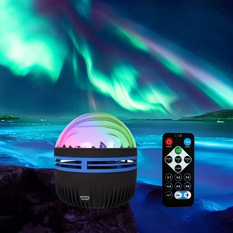 Led Star Light Projektor Galaxy Projektor Licht, mit Bluetooth Lautsprecher  / Fernbedienung