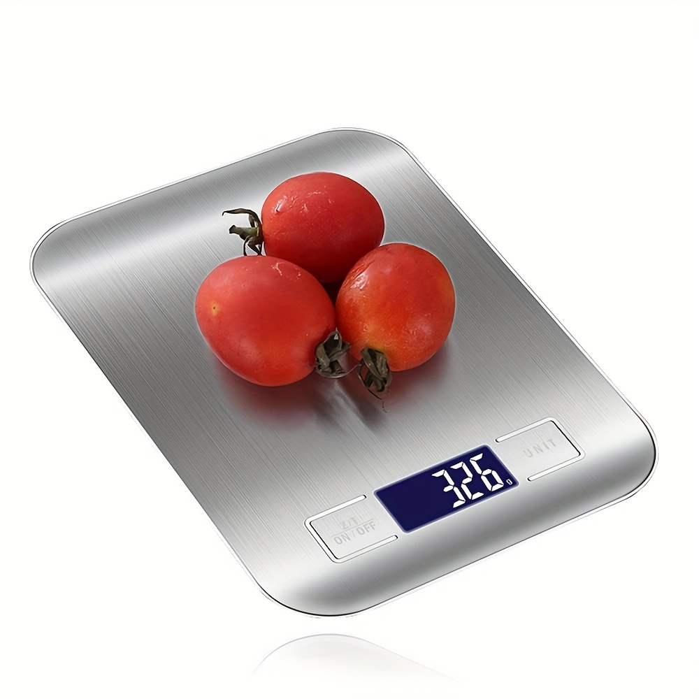 Digital Kitchen Scales Stainless Steel Lcd Electronic Smart - Temu