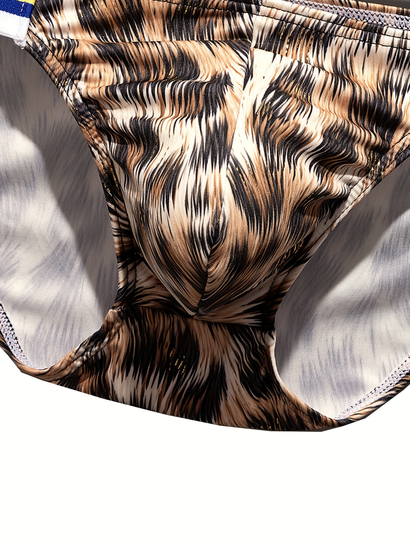 Leopard Print Men's Cool Underwear Fashion Personalized - Temu