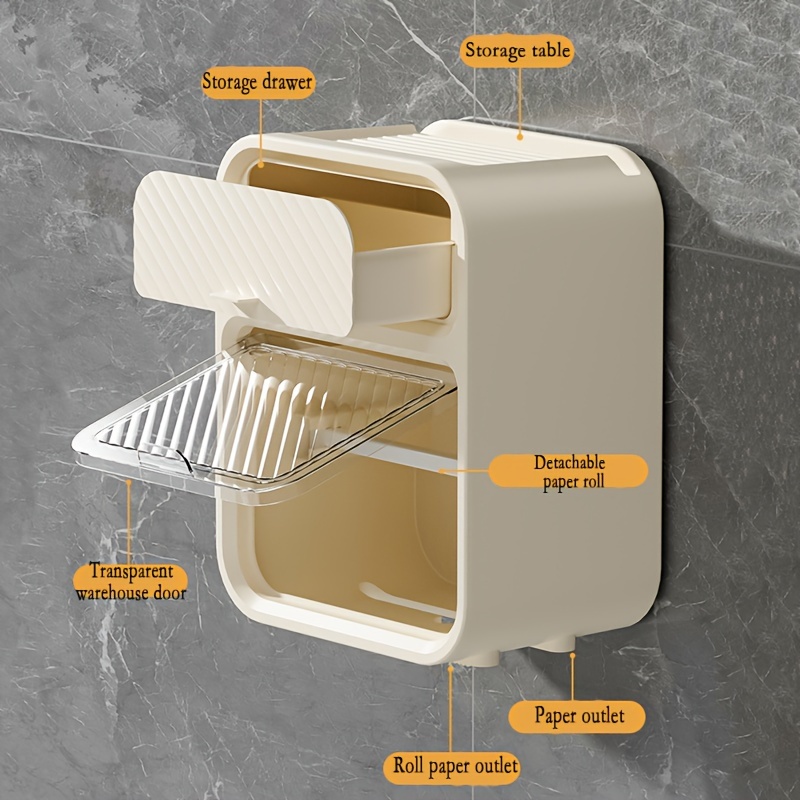  GaoF Soporte de papel higiénico Caja de papel de baño de latón  antiguo Soporte de rollo Soporte de papel higiénico Caja de pañuelos :  Herramientas y Mejoras del Hogar