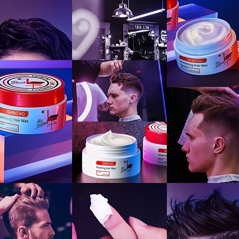 Hair Cream Mens Hair Wax For Matte Finish Medium Hold Hydrating Hair Cream  For Men Styling Cream For Everyday Use | Check Out Today's Deals Now | Temu