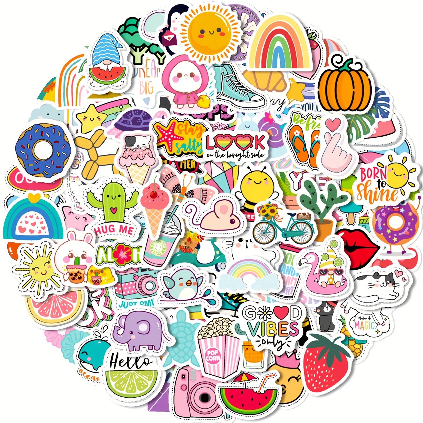 100 PCS Stitch Stickers for Kids, Lilo & Stitch Stickers,Color Waterproof  Stickers, Stickers Suitable for Water Bottles, Laptops, Skateboard,Helmet