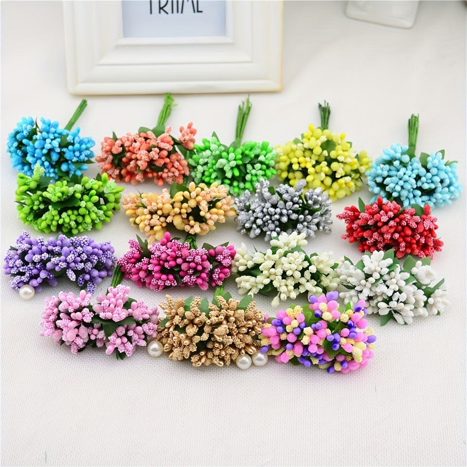 Easy-to-care-for Fake Flower Stems For National Day Flowers Berries Stems  For National Day WF786A - AliExpress