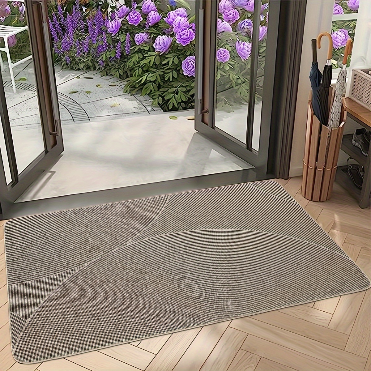 Welcome Guests In Style With This Super Absorbent Door Mat - Temu