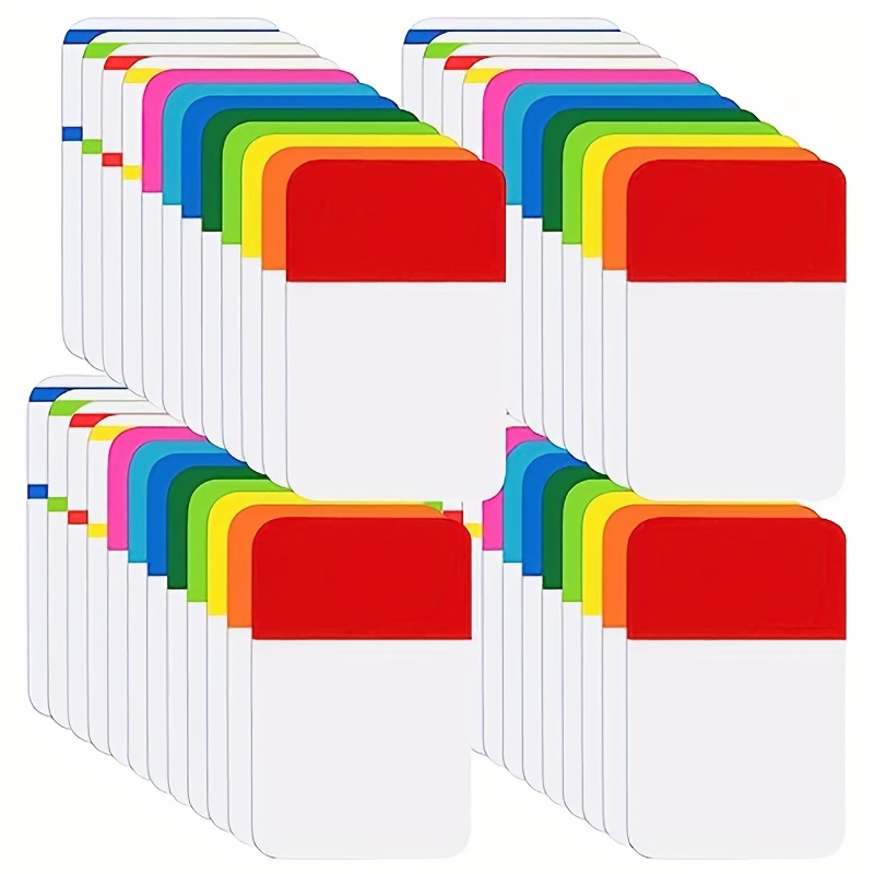 10 Colors Index Tabs for Annotating Books Repositionable 120Pcs