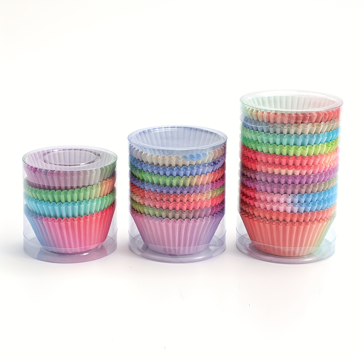 150 moldes para muffins de papel para hornear cajas de magdalenas de papel,  taza de pastel de papel de hornear de tulipán magdalenas y muffins para