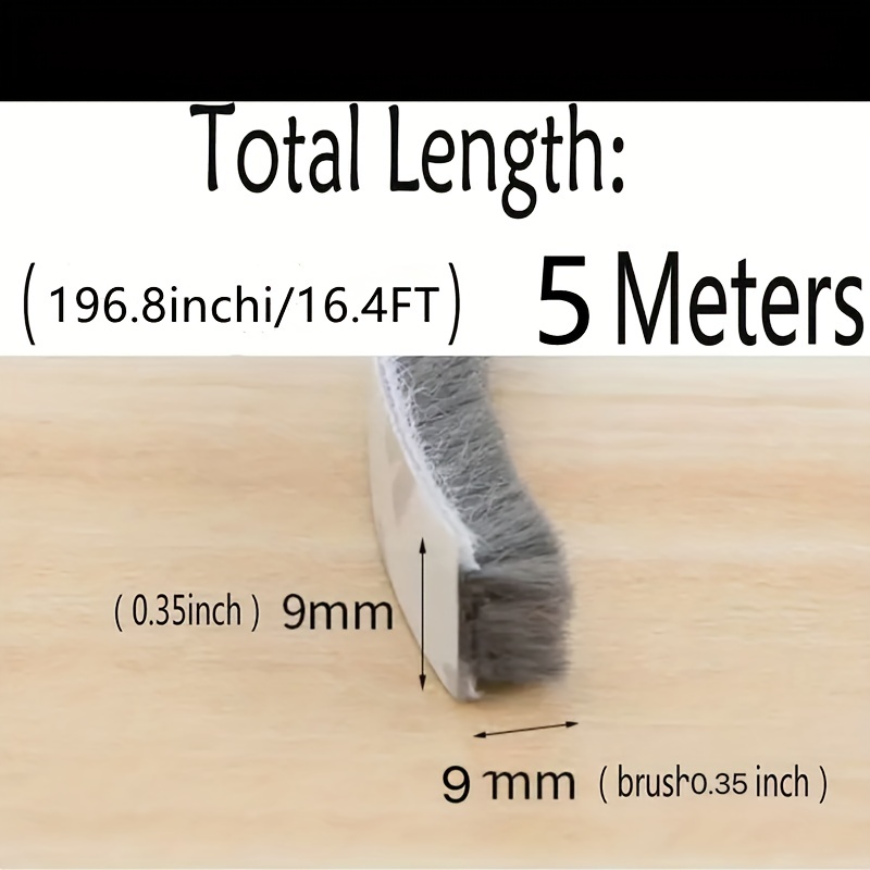 33ft Weather Stripping Brush for Sliding Windows/Doors Frame Side,Pile Self  Adhesive Weatherstrip Seal Strip Sealer Draft Stoppers (33ft 0.35”Wide x  0.2”Thick, Gray) - Coupon Codes, Promo Codes, Daily Deals, Save Money Today