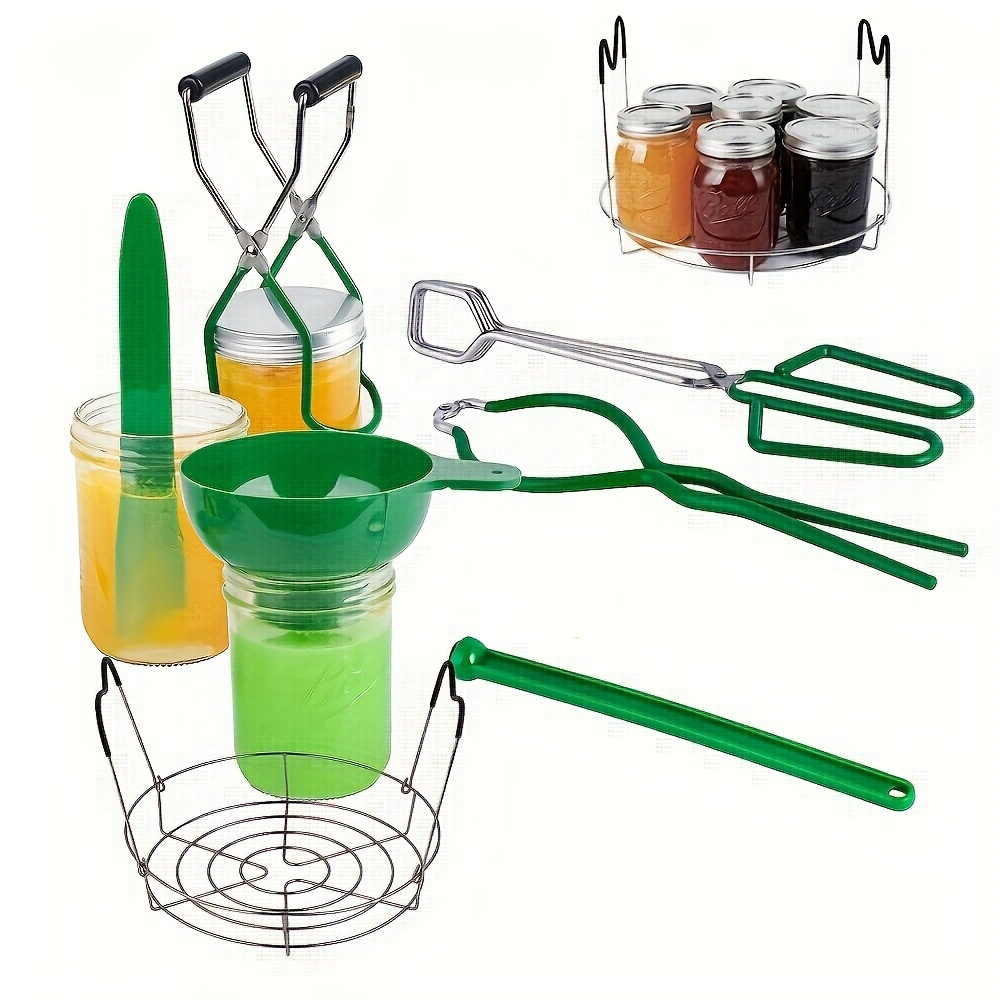 Canning Kit Including Canning Funnel Jar Lifter Jar Wrench - Temu