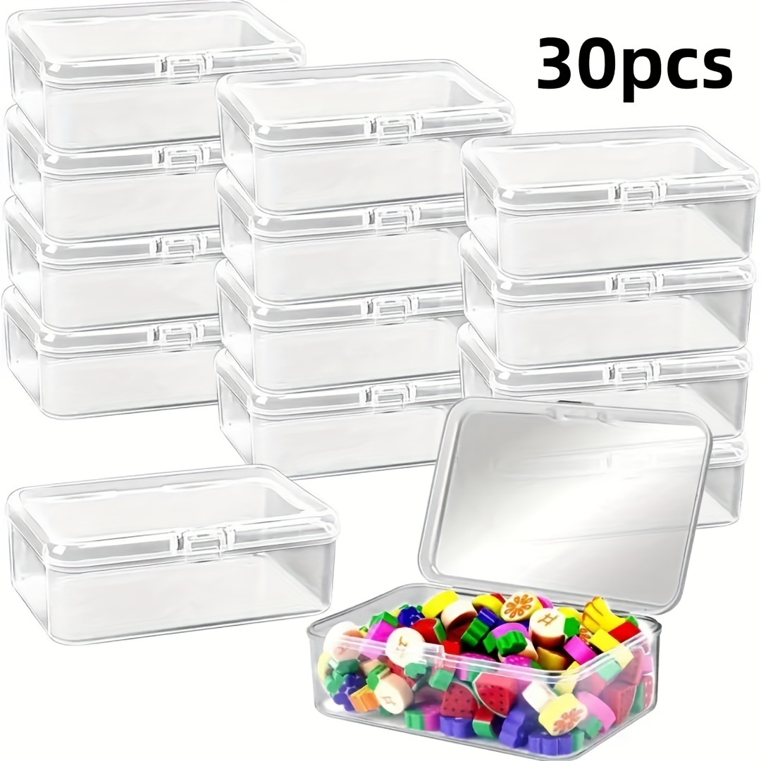 Small Plastic Bead Storage Container Transparent Packaging - Temu