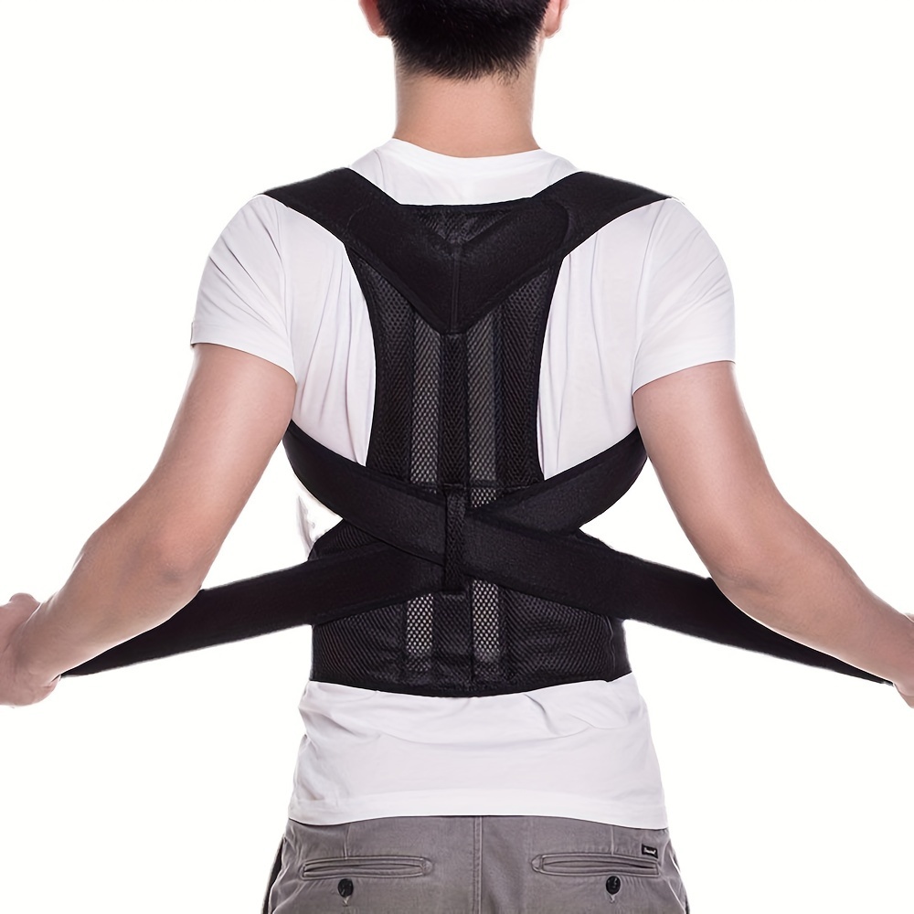 Adjustable Breathable Nude P Back Spandex Posture Correction Strap