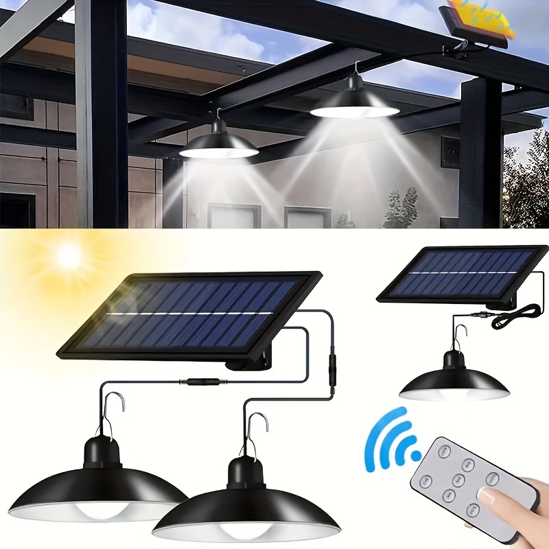 Luz Solar dividida para el hogar, lámpara de energía Solar para