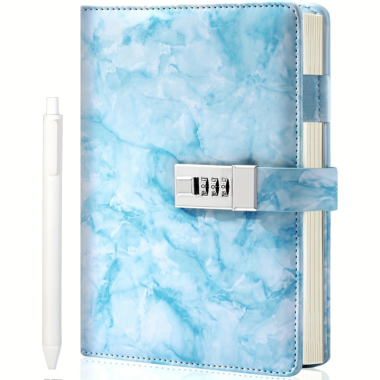 Diary Notepad Planner Stationery, Unicorn Diary Lock Pen