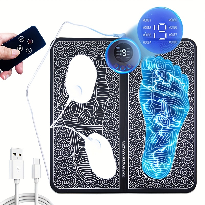 Wholesale Rechargeable TENS EMS Foot Massage Mat Pad EMS Vibration Electric  Foot Massager - Buy Wholesale Rechargeable TENS EMS Foot Massage Mat Pad  EMS Vibration Electric Foot Massager Product on