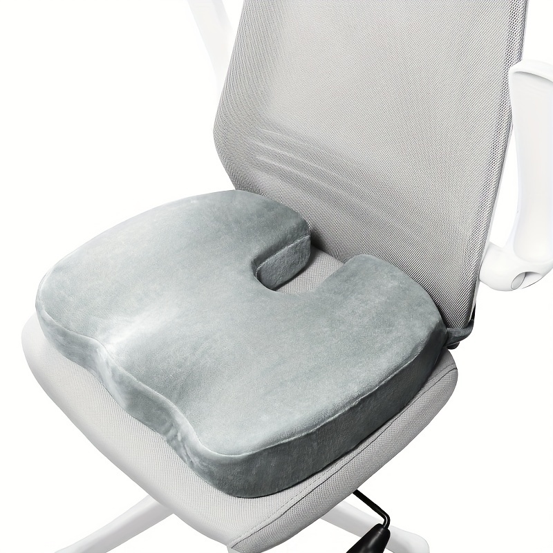  Full Gel Coccyx Seat Cushion Egg Gel Cushions Office Chair  Cushion Car Seat Cushion for Back Sciatica Hip Tailbone Pain - Butt Pillow  Chair Pad for Wheelchair Desk Pain Relief Long