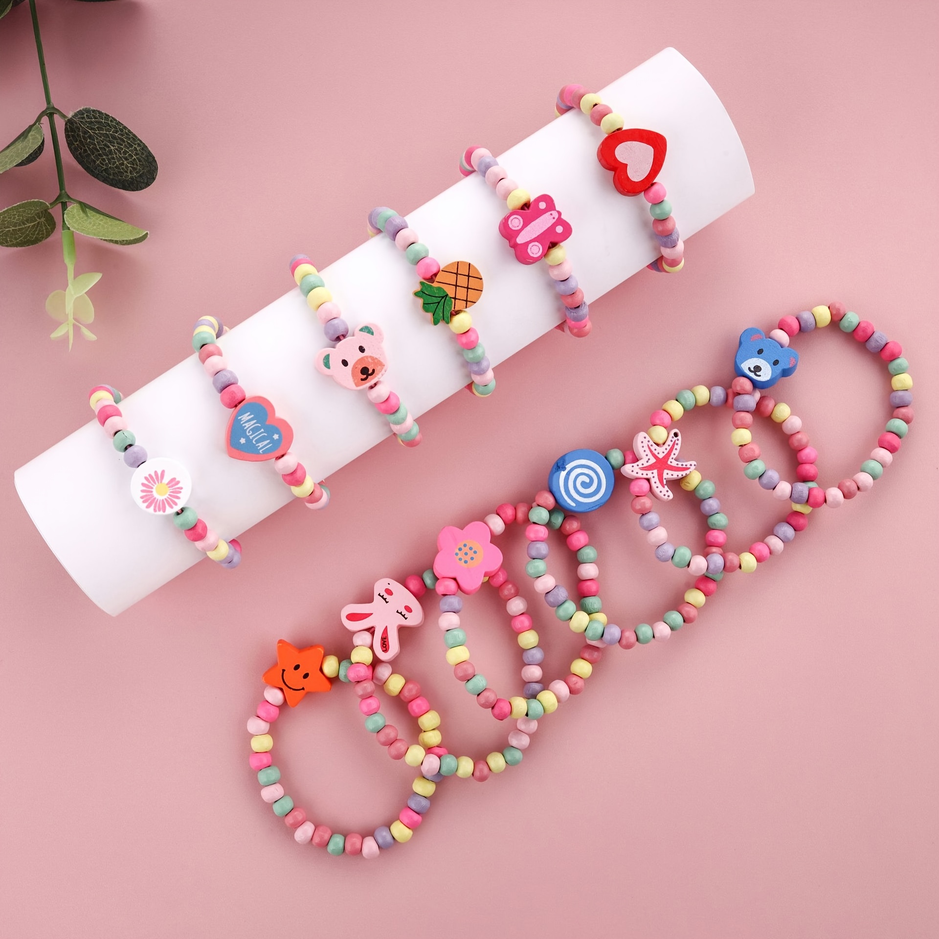 CHARMING BEADS BRACELETS - 4M - Playwell Canada Toy Distributor