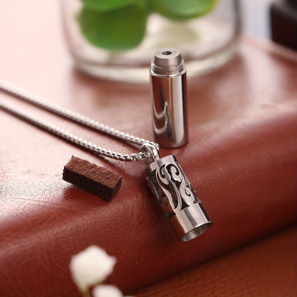 Aromatherapy Diffuser Necklace for Men