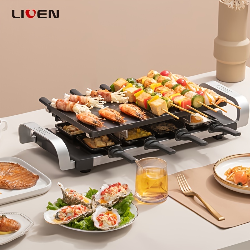 BBQ KL J408 Electric Table Barbecue Grill for Parties & Family Fun