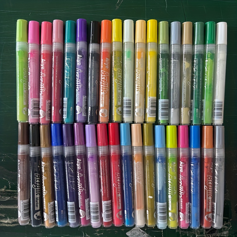 Rotuladores de doble pincel, juego de marcadores artísticos de 120 colores  con punta fina y punta de pincel para niños y adultos, libro de colorear