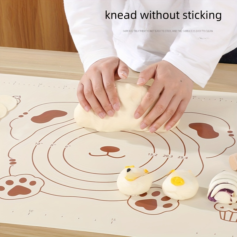 Silicone Pastry Mat, Non-stick Baking Mat, Counter Mats, Pastry