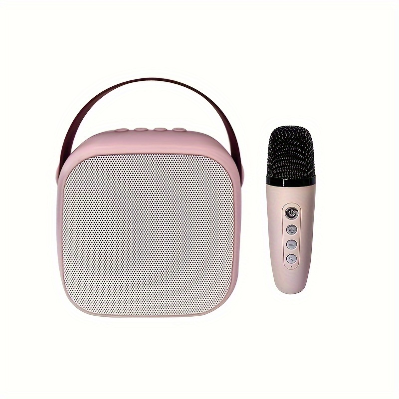 Speaker With Microphone Set Home Karaoke Machine Portable - Temu