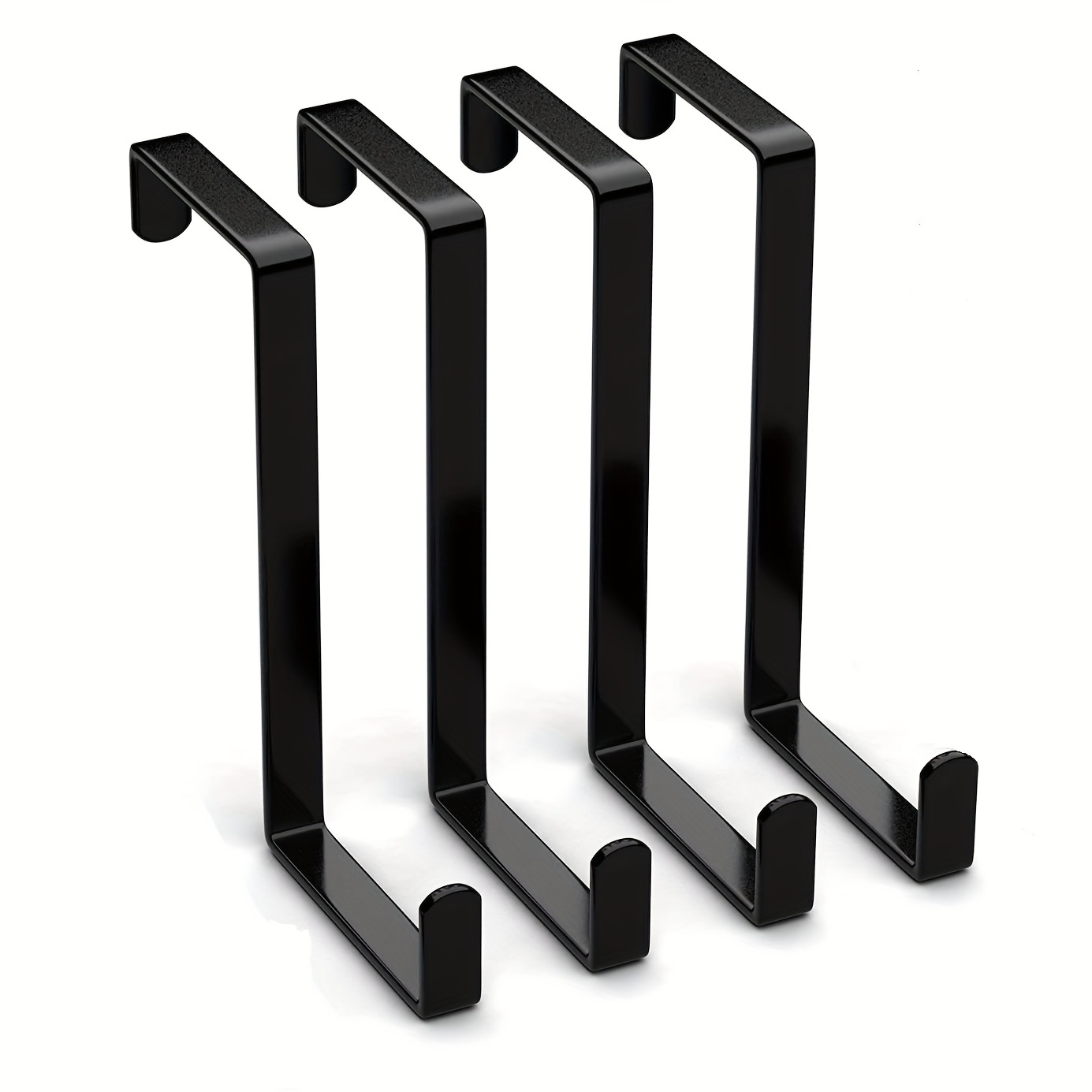 Black S shaped Hooks Simple Convenient Flat Perfect Door - Temu Canada