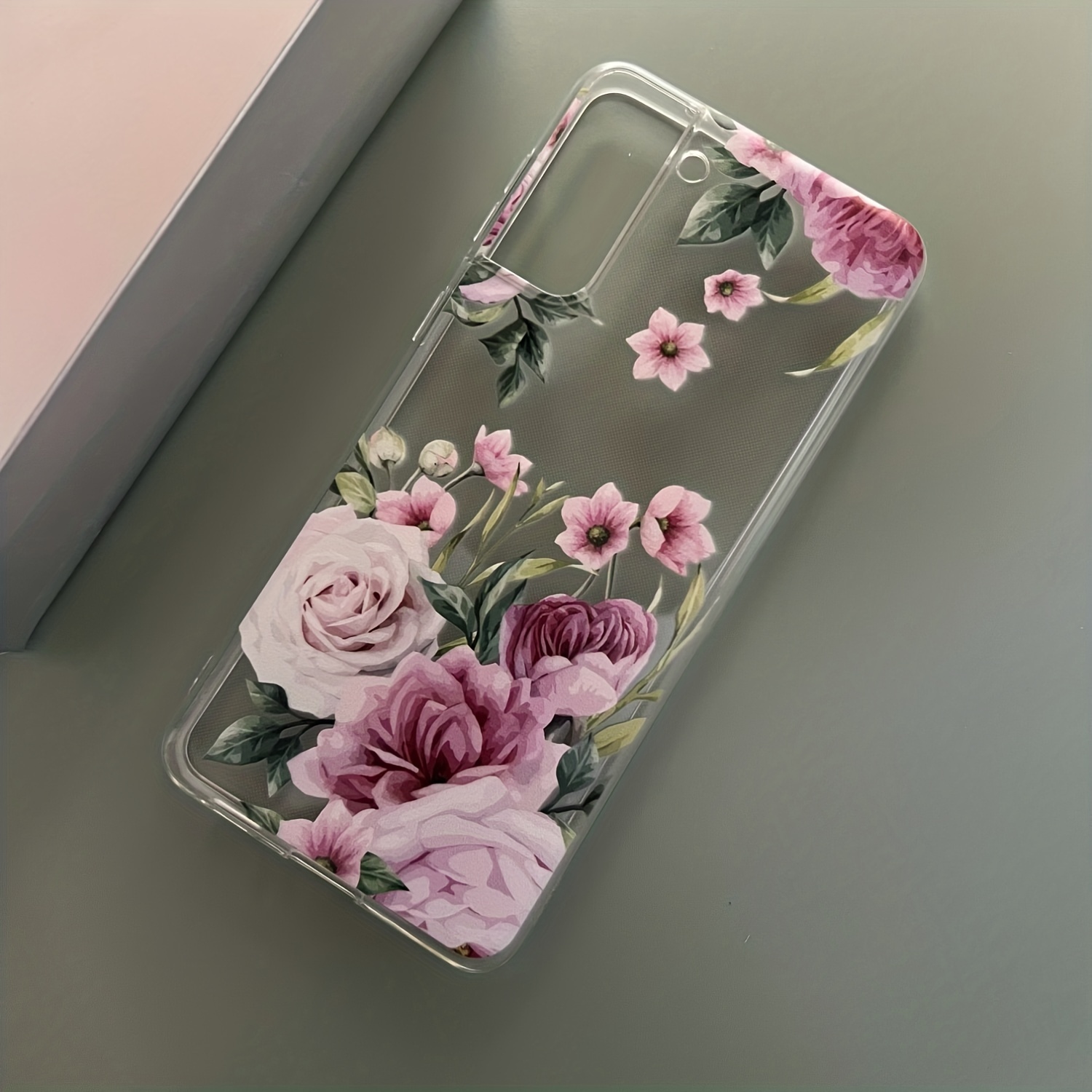 Florales Designmuster Soft Tpu Hülle Galaxy S23/s23+ - Temu Austria