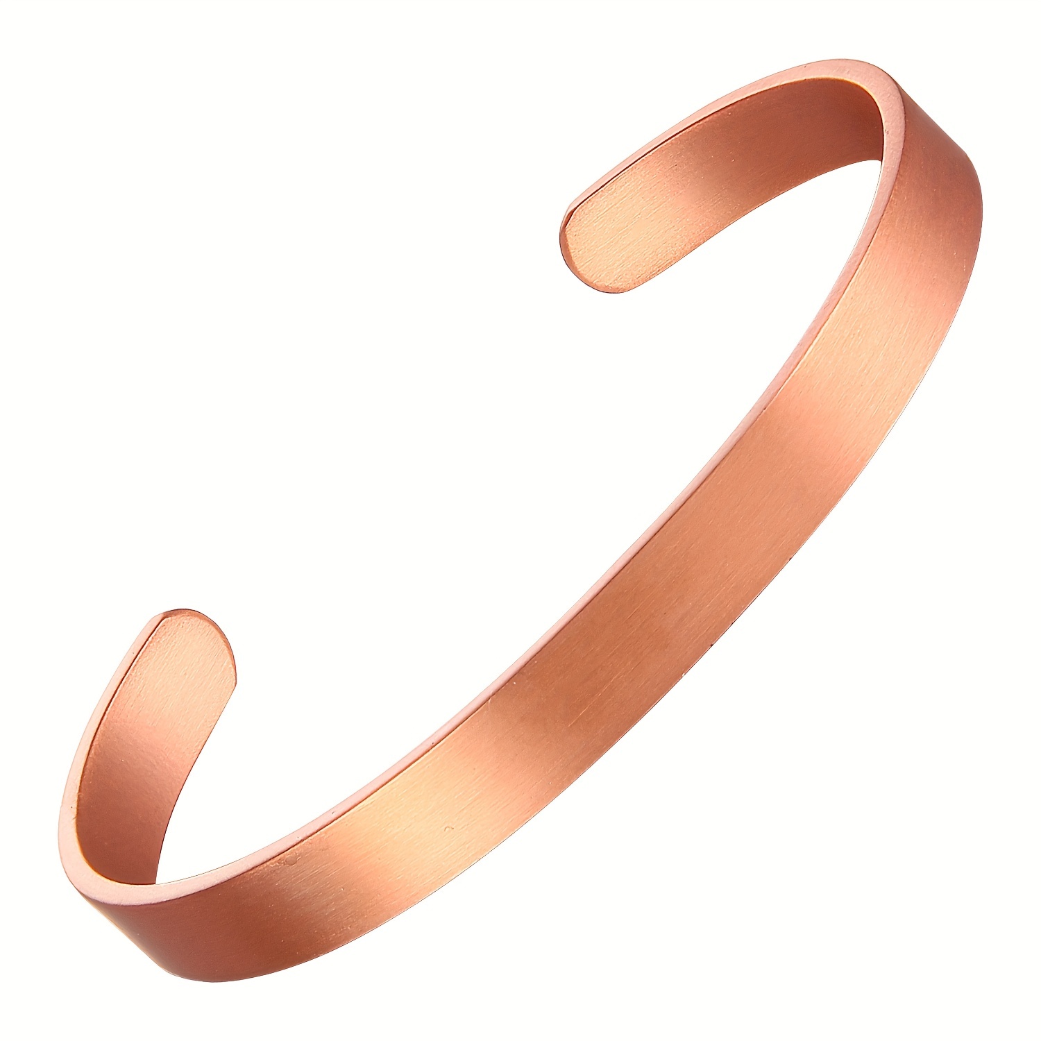 Image of Fashion Copper Bracelets For Men Women, Copper Cuff Adjustable Size Copper Jewelry Gift For Birthday Christmas