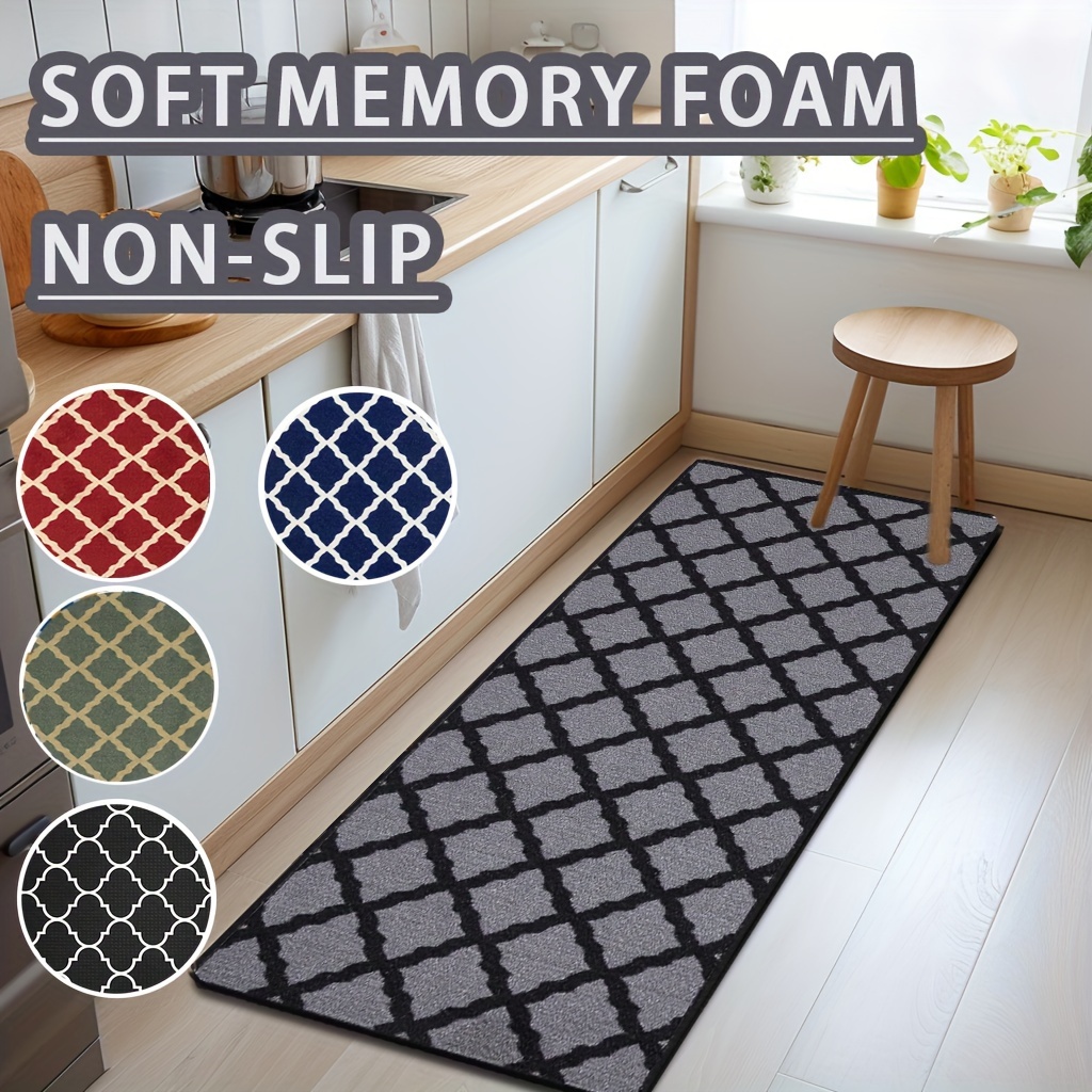 Tappeto antiscivolo tappeto cucina striscia lunga porta d'ingresso moderna  tappeto modello decorazione del pavimento di