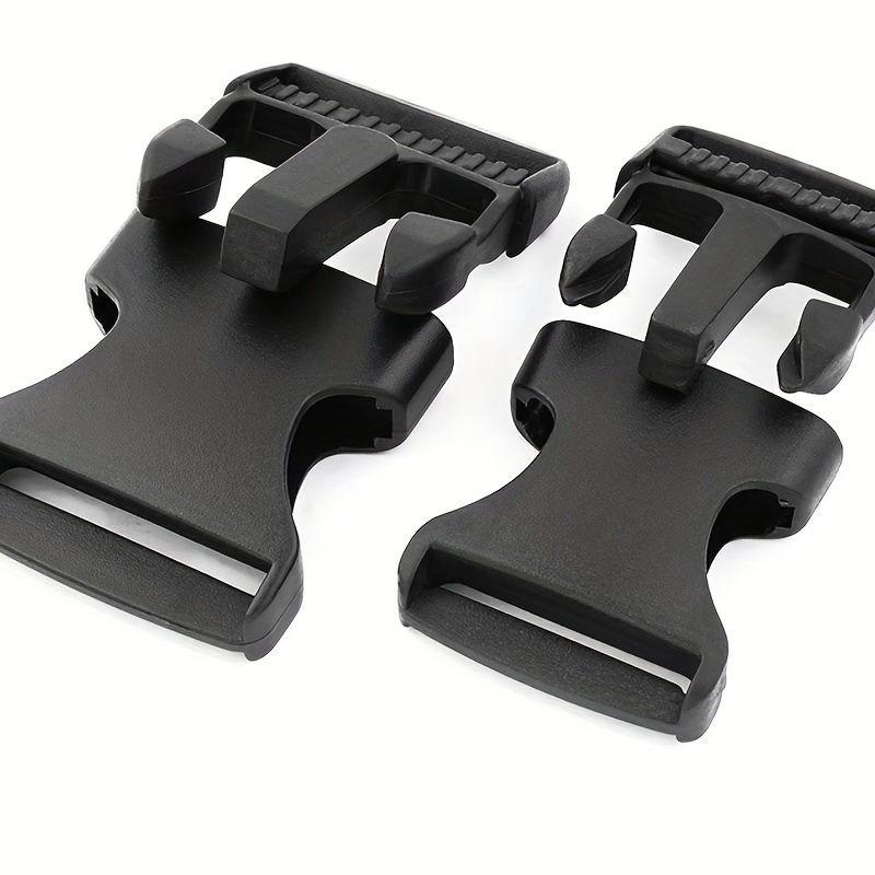 2pcs Set Black Adjustable Buckles Plastic Side Release Buckles For Backpack  Buckle Replacing Repairing For Backpacks Straps Adjustable No Sewing Clips  Snap Plastic Buckle Replacement - Arts, Crafts & Sewing - Temu