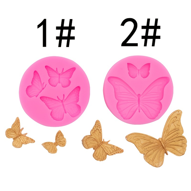 Butterfly Silicone Mold 3d Fondant Mold For Diy Pudding - Temu