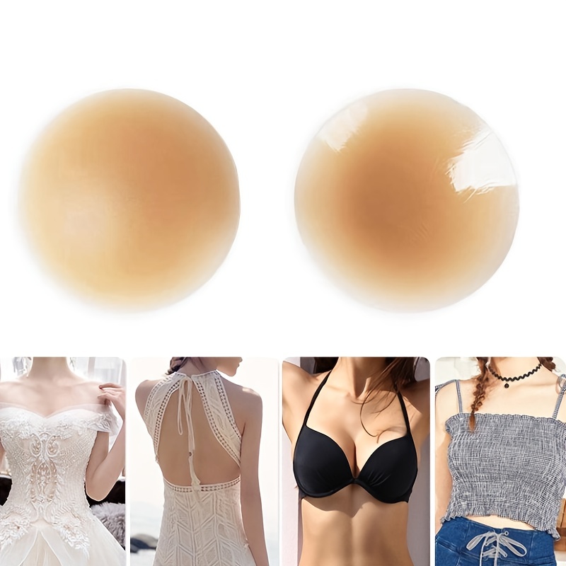 Women's Tape Bra Adhesive Invisible Bra Nipple Paste Cover - Temu