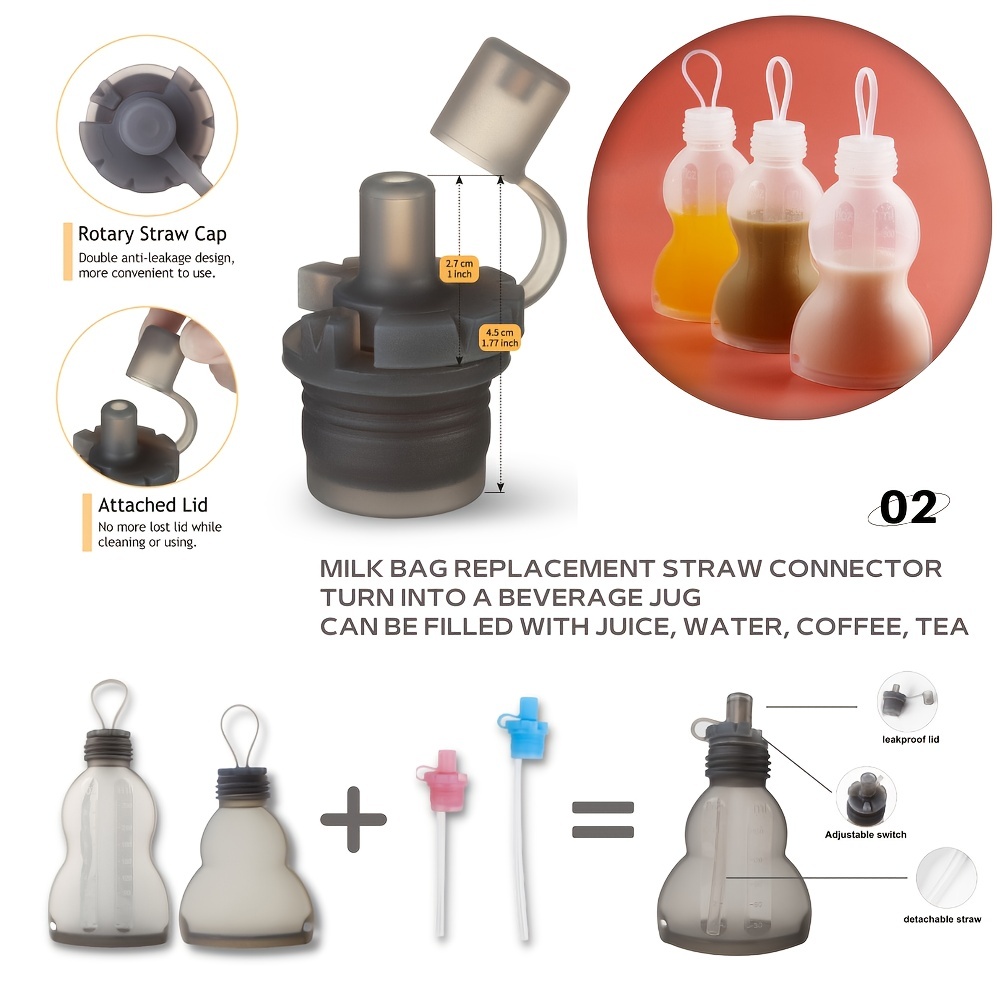 Bottle Gasket Replacement Silicone Multifunctional Food-Grade