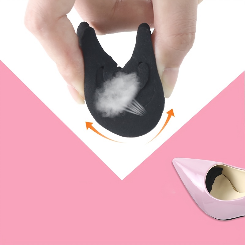 2pcs Toe Plug Soft Sponge Half Insoles for Shoes