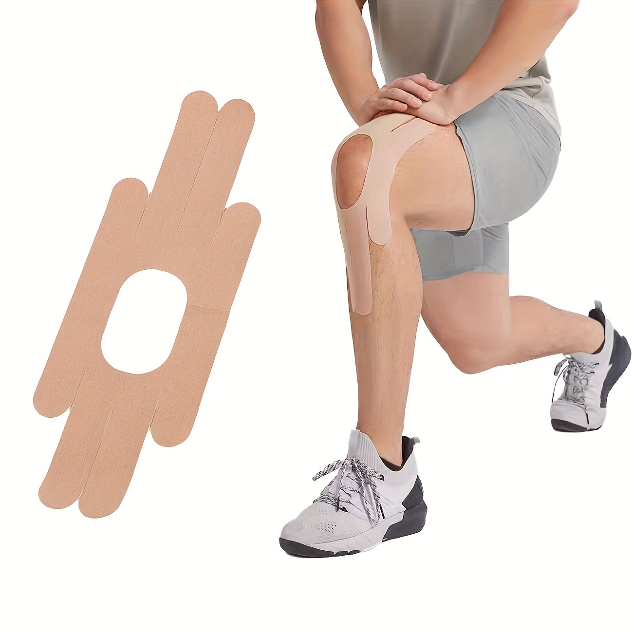 Adjustable Neoprene Thigh Compression Brace Sports Injury - Temu Canada