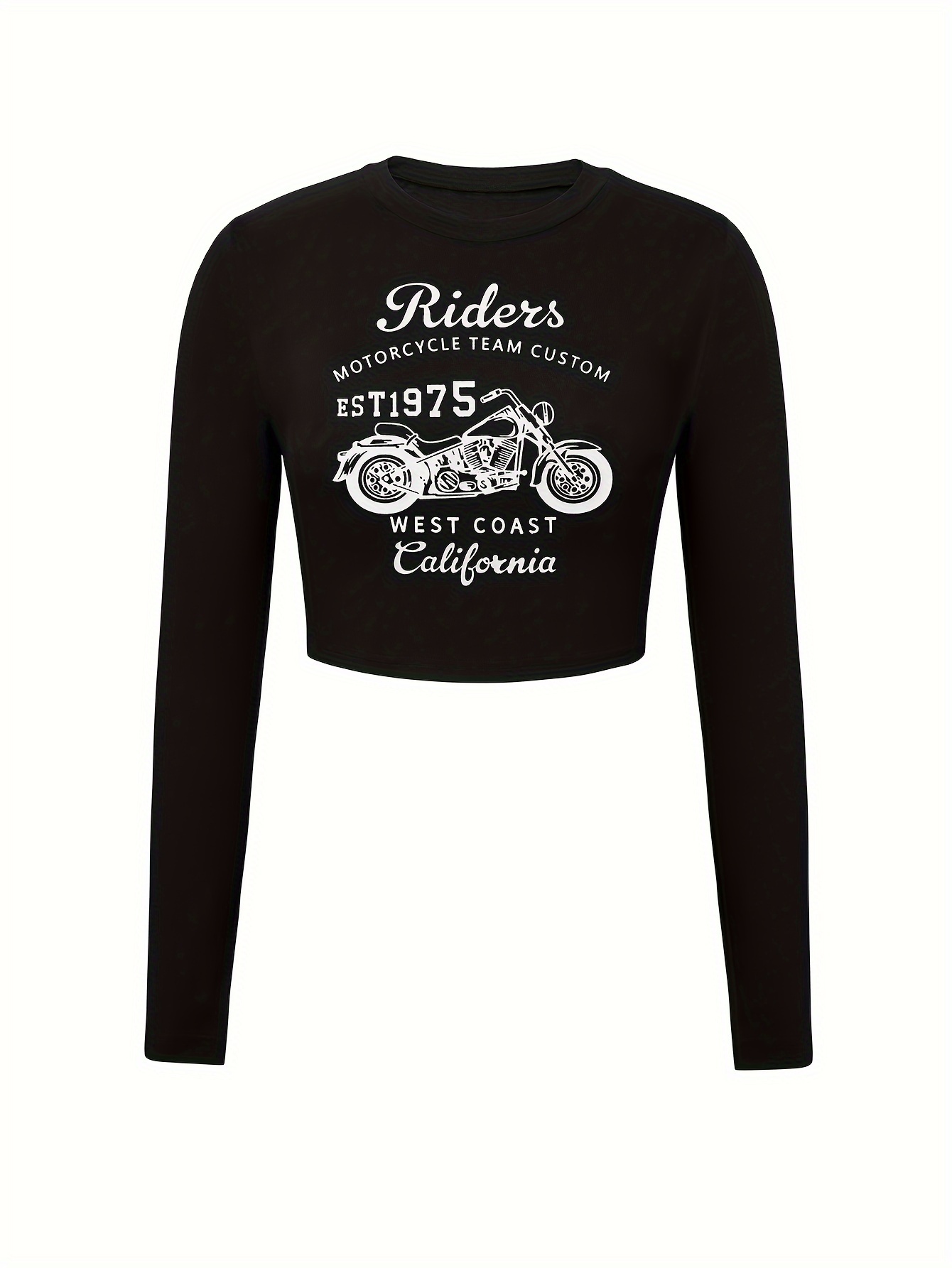 Moto Crew Long Sleeve T-Shirt — OVER AND OUT